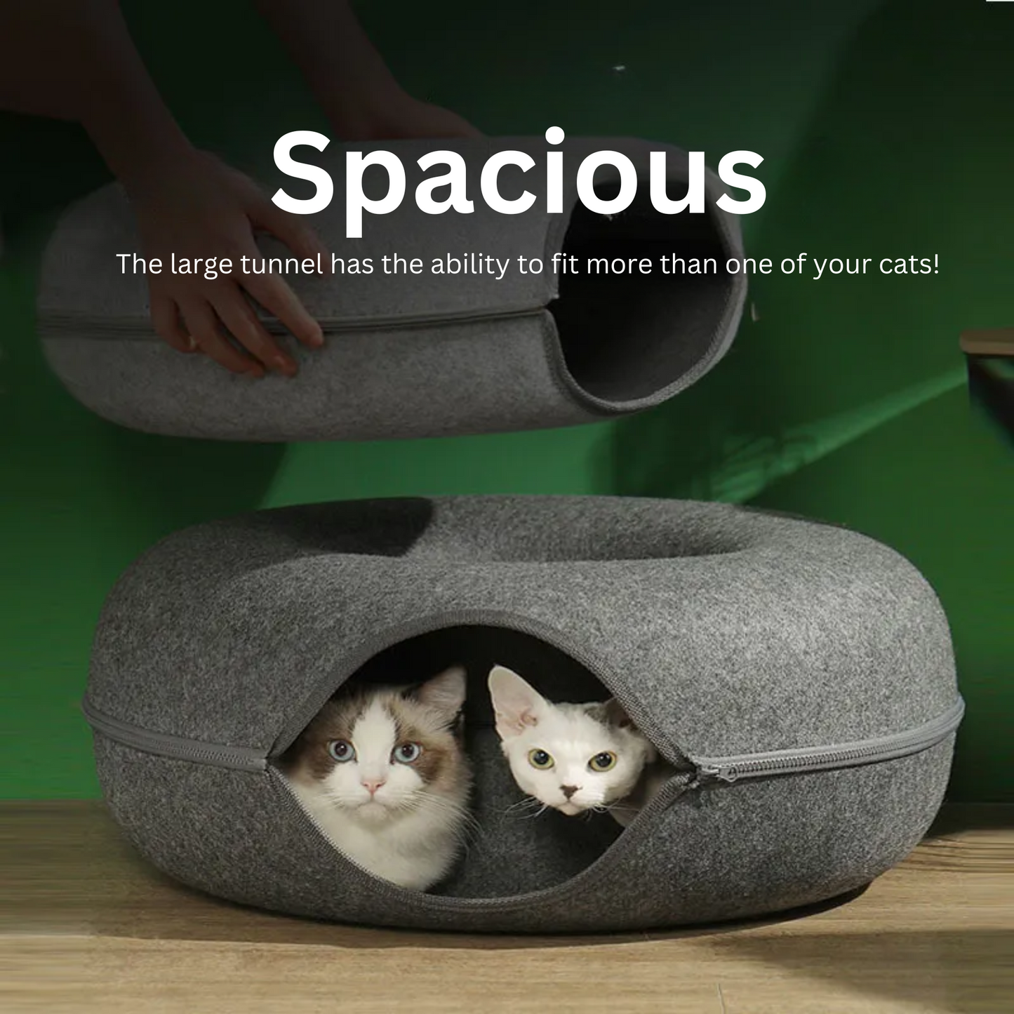 Cozy Cat Tunnel Bed